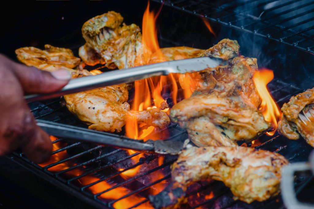 Chicken BBQ Beech Ridge Farm Somerset devon